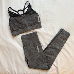 Gymshark Women's Leggings and Sports Bra Set